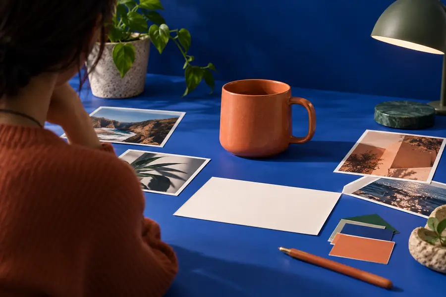 A simple product scene before focused direction